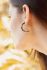 Aretes Caracol tejidos