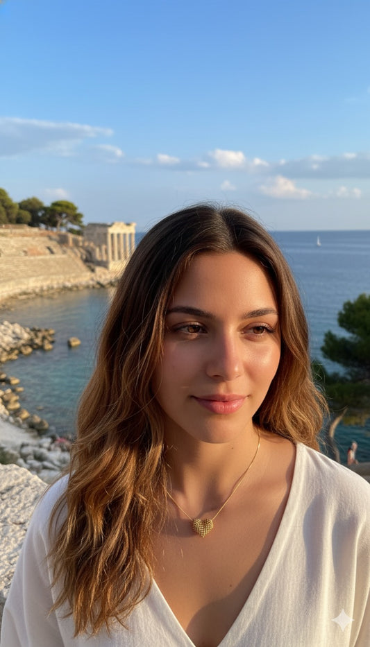 Collar be mine dorado