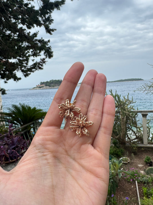 Topos palmera Dorado champaña Pre-order