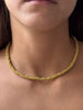 Collar grabado dorado