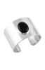 Brazalete plata ónix