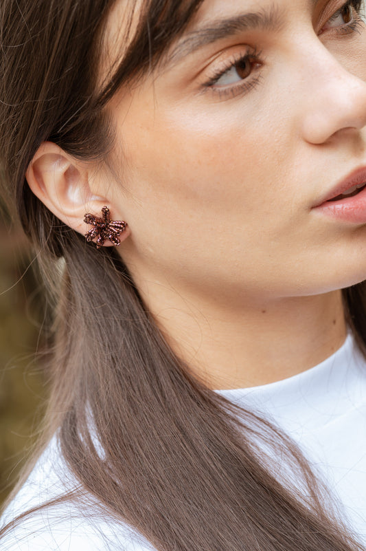 Topos palmera morado granate Pre-Order