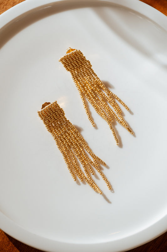 Aretes Playful Doradas