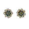 Aretes Hierba de Añañuca Verdes